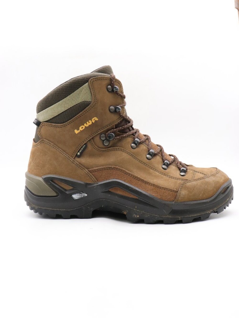 Lowa Renegade GTX Mid Hiking Boots Men's 11.5 Brown Gore-Tex Vibram Backpacking